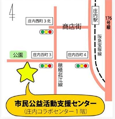 豊中市民サロン地図